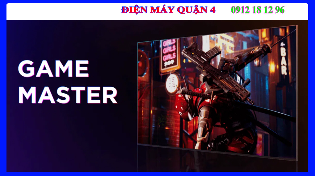 TCL 50P755 Google Tivi 4K 50 Inch Game Master