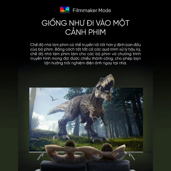 Tivi Coocaa 65Y73 Pro 65 inch 4K QLED Filmmaker Mode