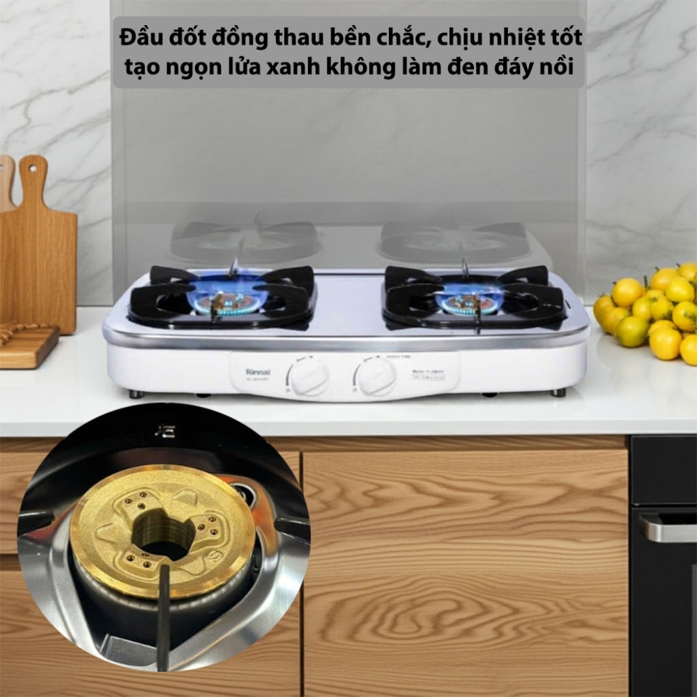Bếp gas dương Rinnai RJ-554S(SV)