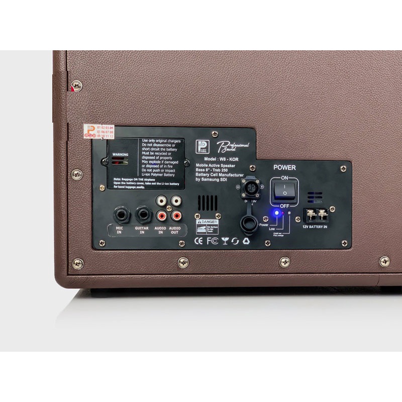 Loa Di Động Cao Cấp Prosing W8-Kor