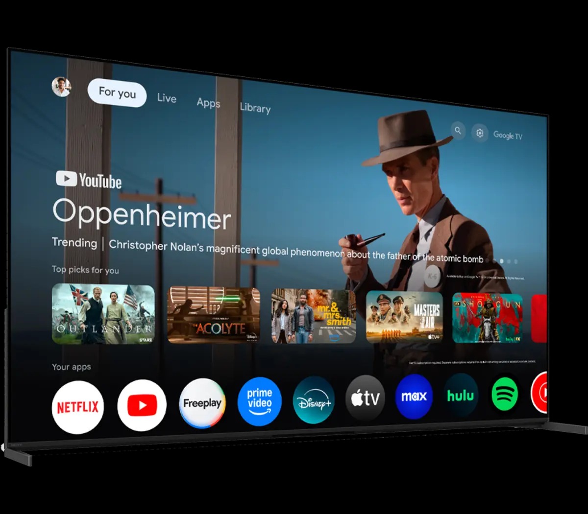 Google Tivi OLED Sony 55 inch K-55XR80M2 - Google Tivi