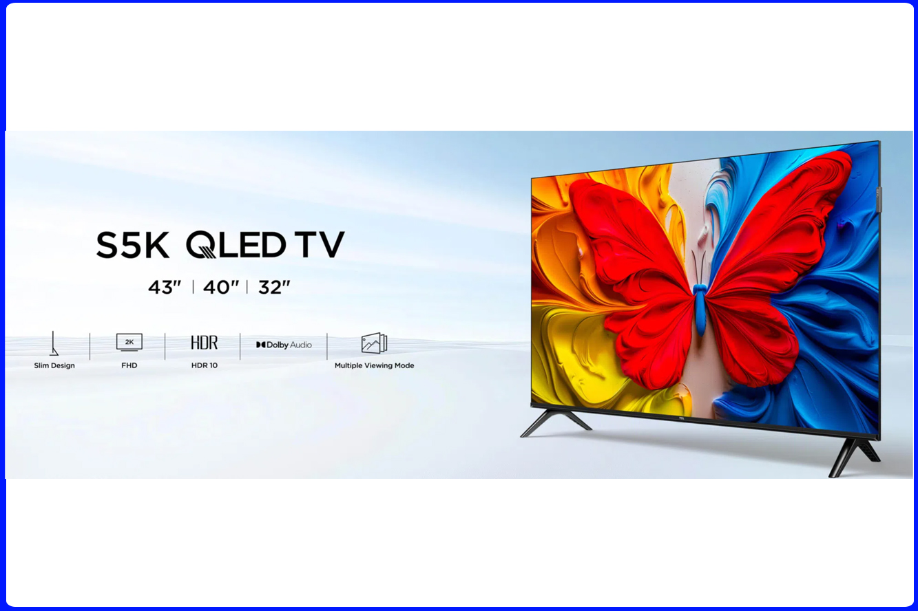 Google Tivi QLED TCL 43S5K Full HD 43 inch
