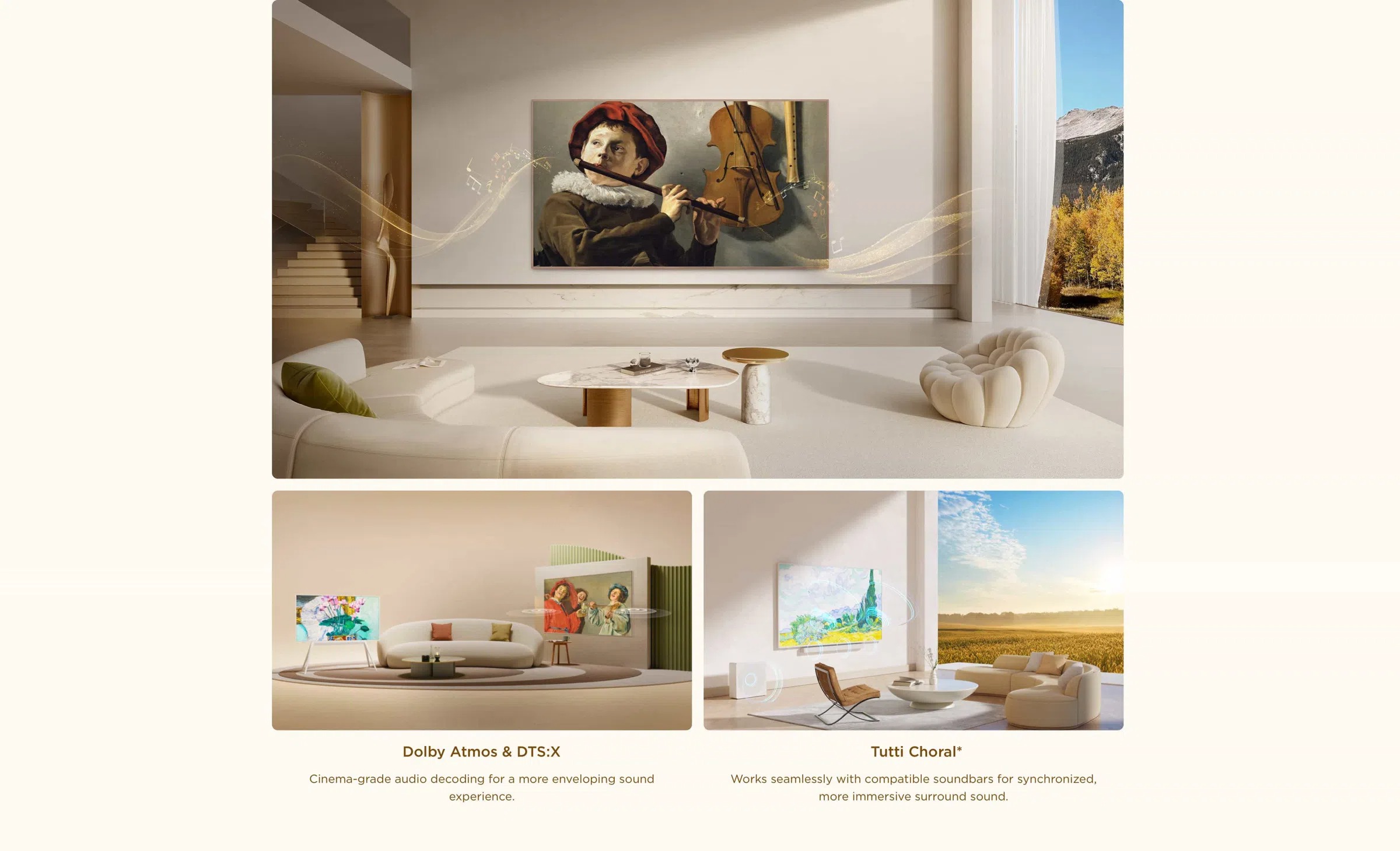 Âm thanh & giải trí – Đắm chìm trọn vẹn