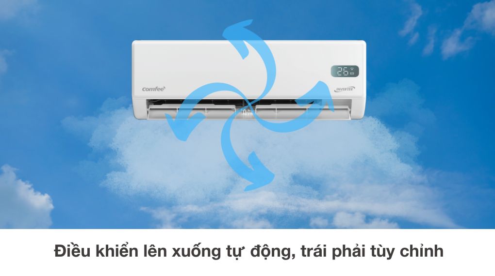 Máy lạnh Comfee Inverter 1 HP CFS-10VGX