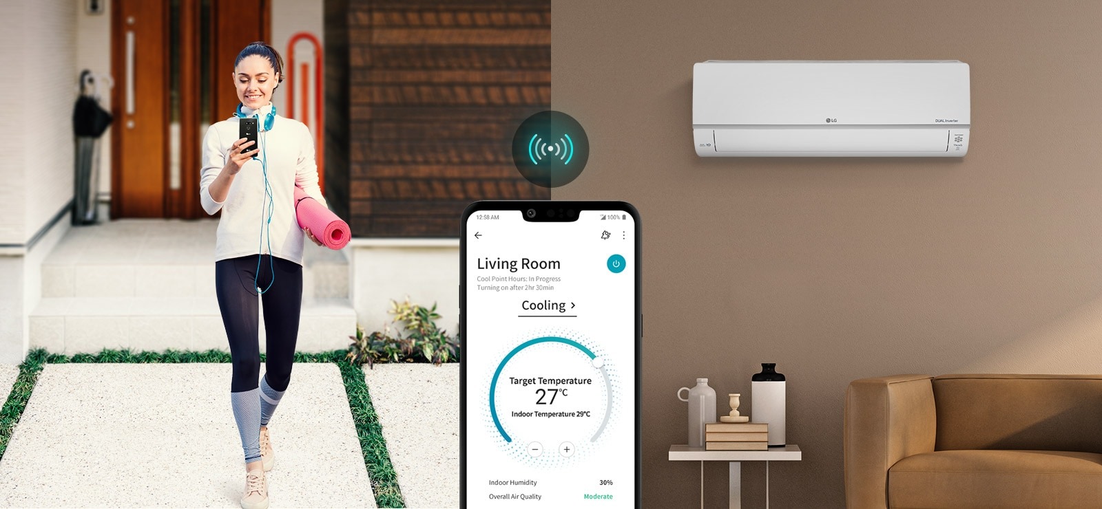 Máy lạnh LG Inverter 2.5 HP IEC24M2