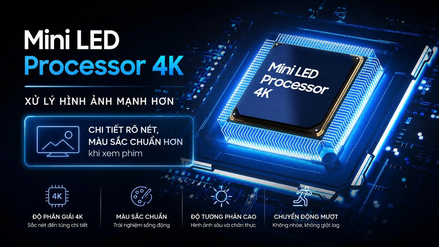 Smart Tivi 43M71H Samsung Mini LED 4K 43 Inch