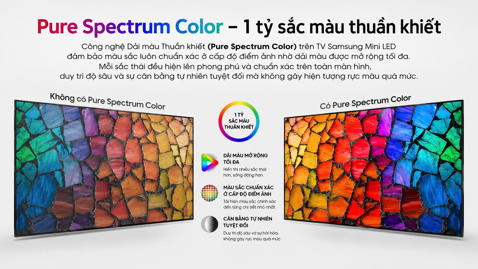 Smart Tivi Mini LED Samsung AI 4K 65 inch UA65M8XH