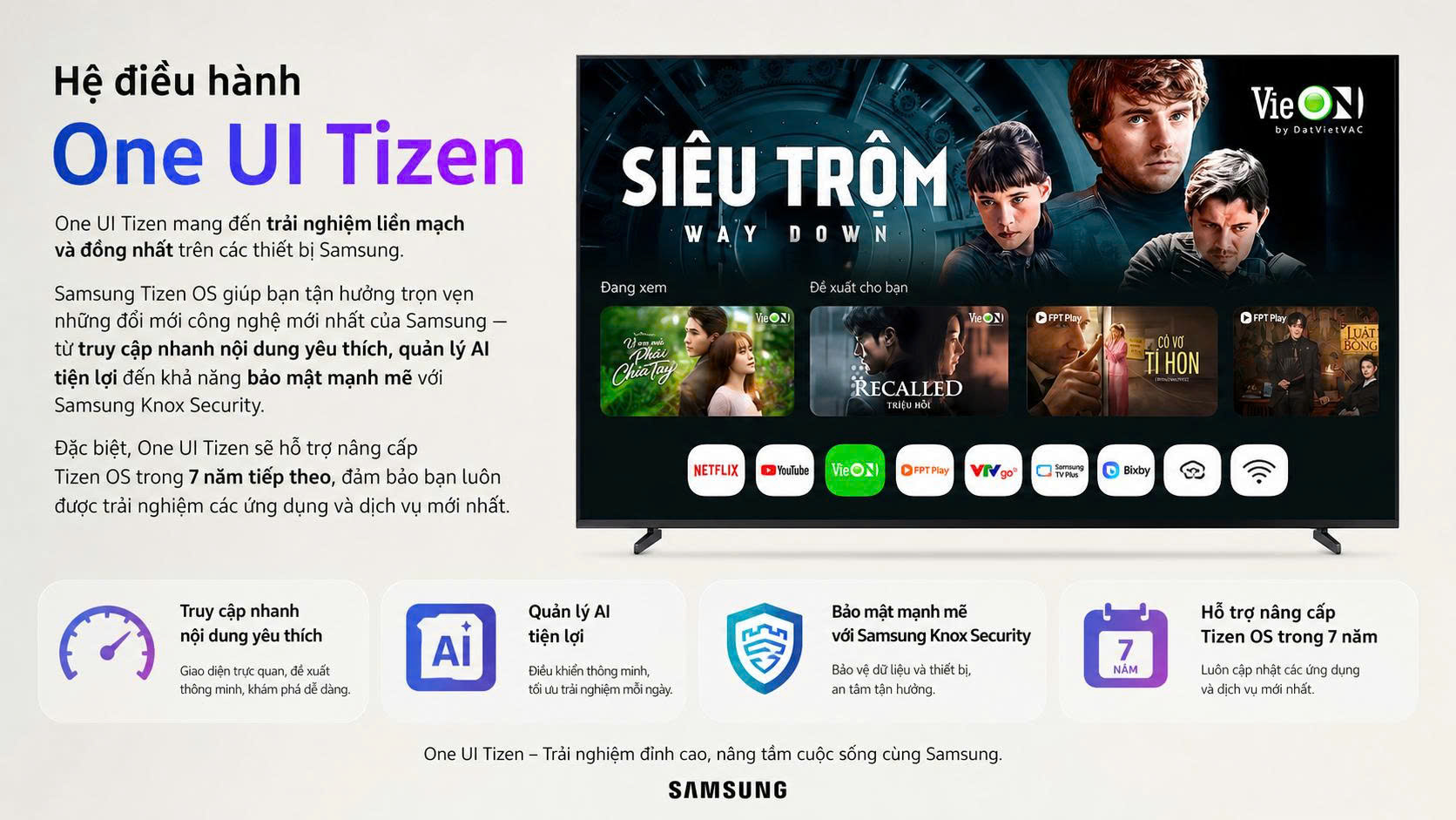 Smart Tivi Mini LED Samsung AI 4K 65 inch UA65M8XHA - Hình 7 Smart Tivi Mini LED Samsung AI 4K 65 inch UA65M8XHA - Hình 7