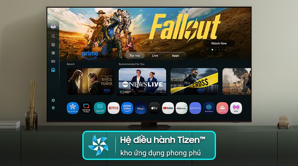 Smart Tivi Neo QLED Samsung AI 4K 65 inch 65QN90FA