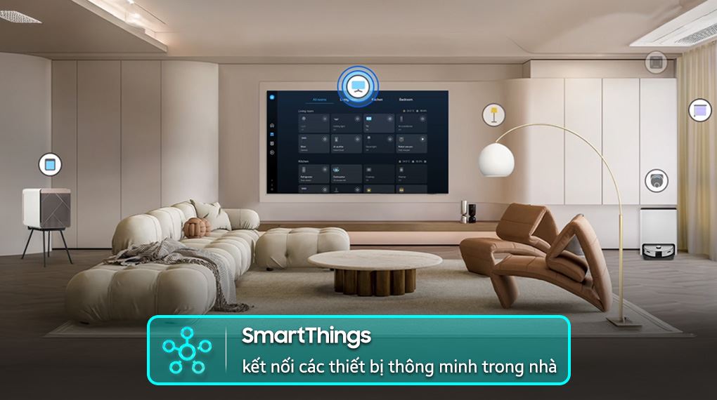 Smart Tivi Neo QLED Samsung AI 4K 65 inch 65QN90FA