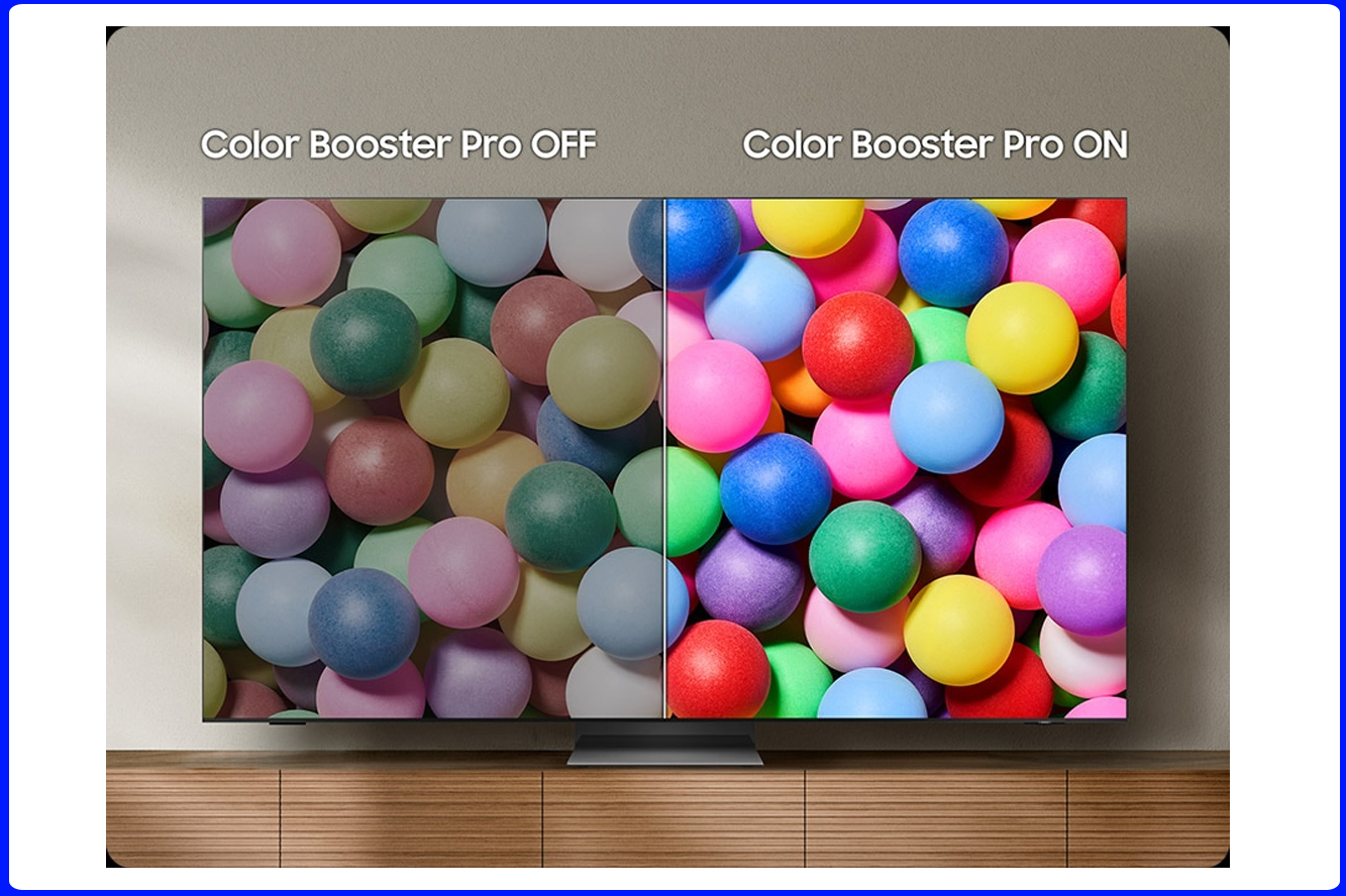 Color Booster Pro của Tivi Samsung: Công Nghệ Tăng Cường Màu Sắc Đỉnh Cao