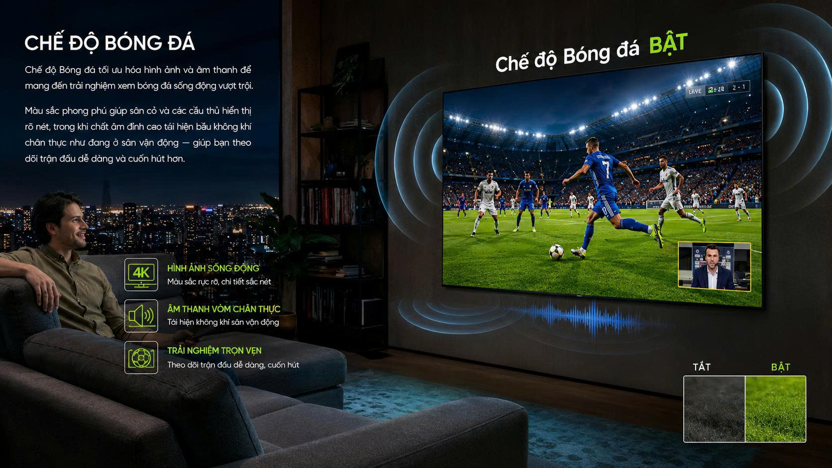 Smart Tivi Samsung Mini LED 4K 100 Inch UA100M90HK - Hình 7 Smart Tivi Samsung Mini LED 4K 100 Inch UA100M90HK - Hình 7