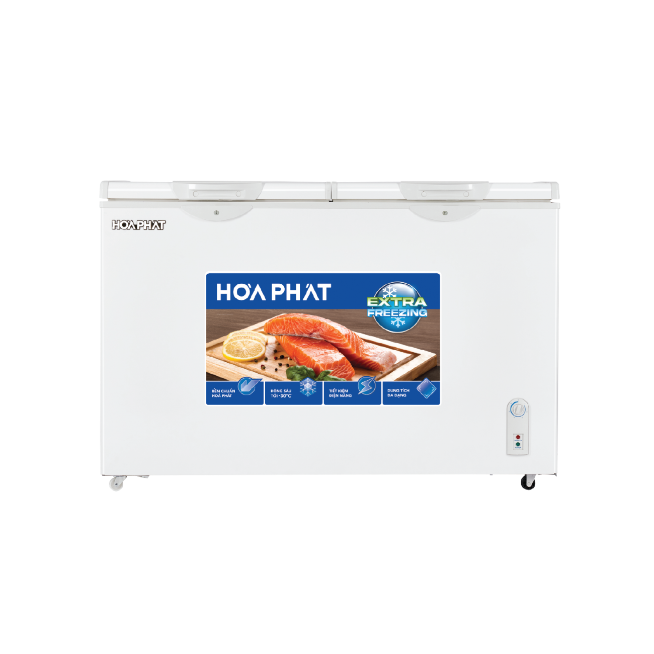 Tủ đông Hòa Phát 2 ngăn 2 cánh HPF BD6240 240L