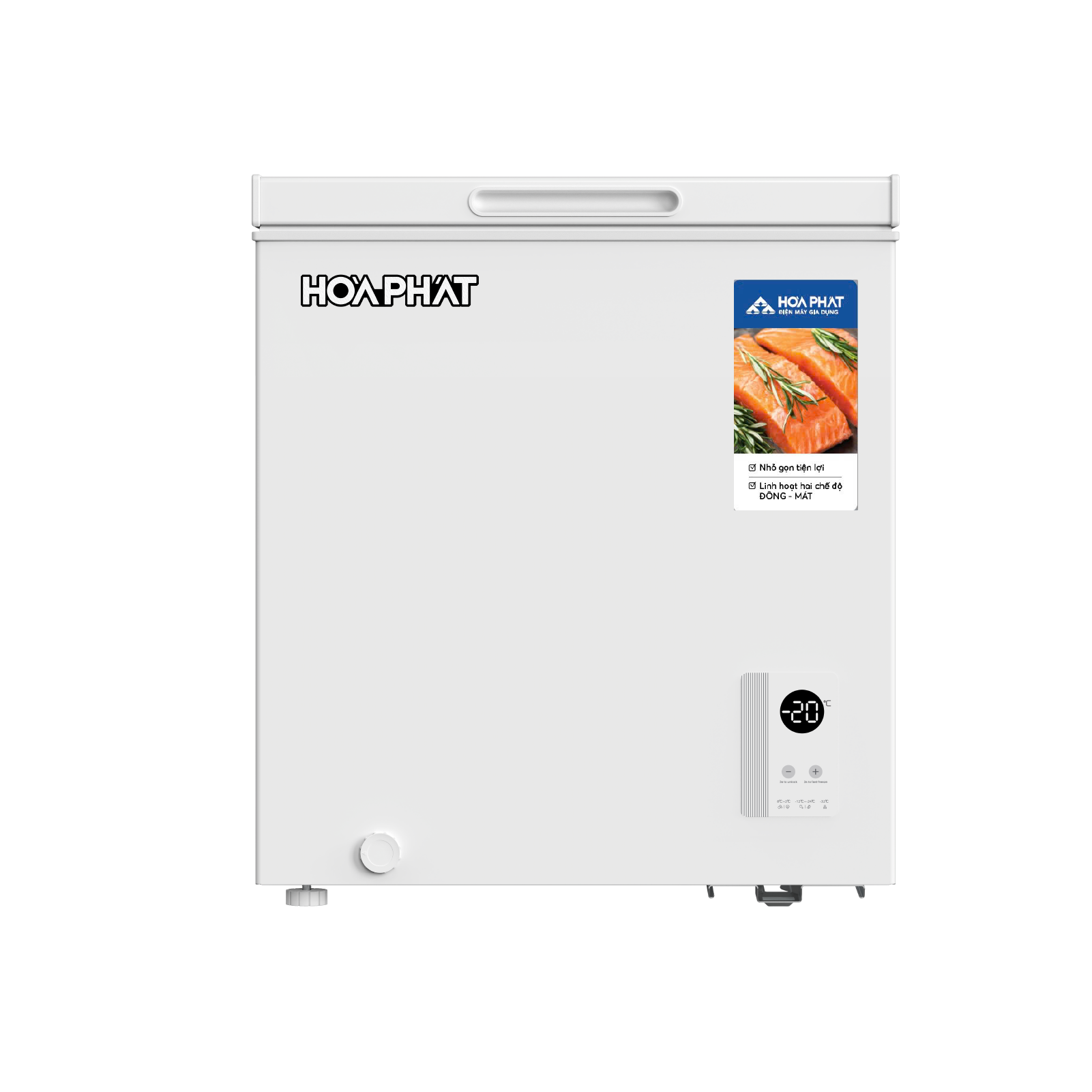  Tủ đông Hòa Phát HPF AN666 66 lít