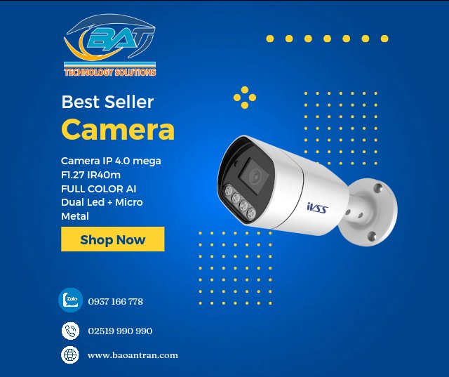 Camera Quan Sát IVSS IPC-2124-A-MDL