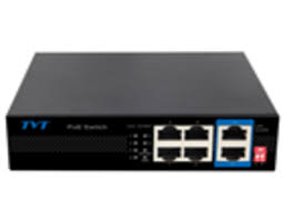 Thiết bị chuyển mạch 4 port POE TVT TD-B2204S1-PEU