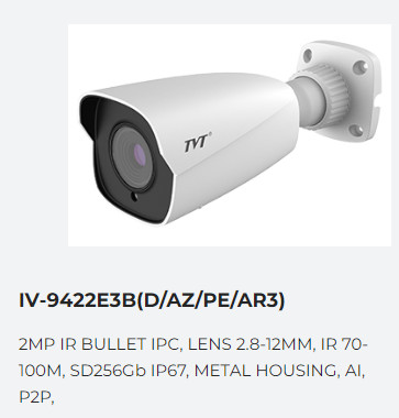 Camera Quan Sát TVT IV-9422E3B(D/AZ/PE/AR3)