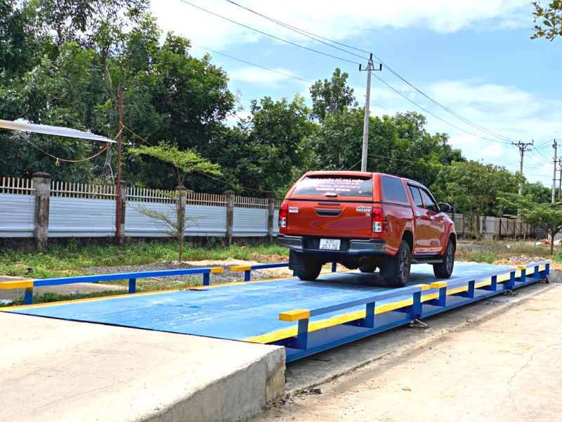 Trạm cân xe tải 80 tấn | 3mx18m tại Huyện CưKuin tỉnh Đắk Lắk