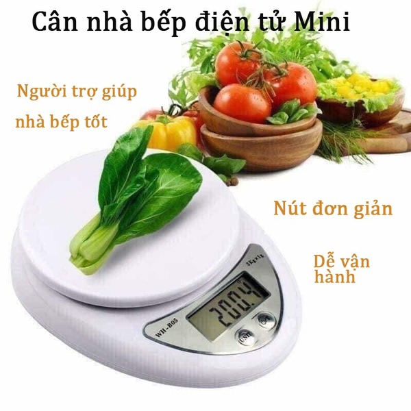 Cân tiểu ly nhà bếp là một trợ thủ đắc lực của người làm bếp