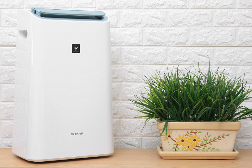 Máy lọc không khí có hút ẩm Sharp DW-E16FA-W Máy lọc không khí có hút ẩm Sharp DW-E16FA-W
