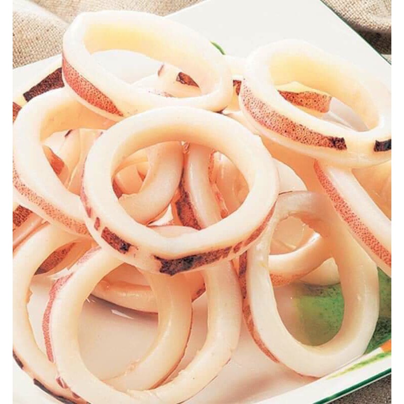 Mực vòng ( Mực cắt khoanh ) Net 6