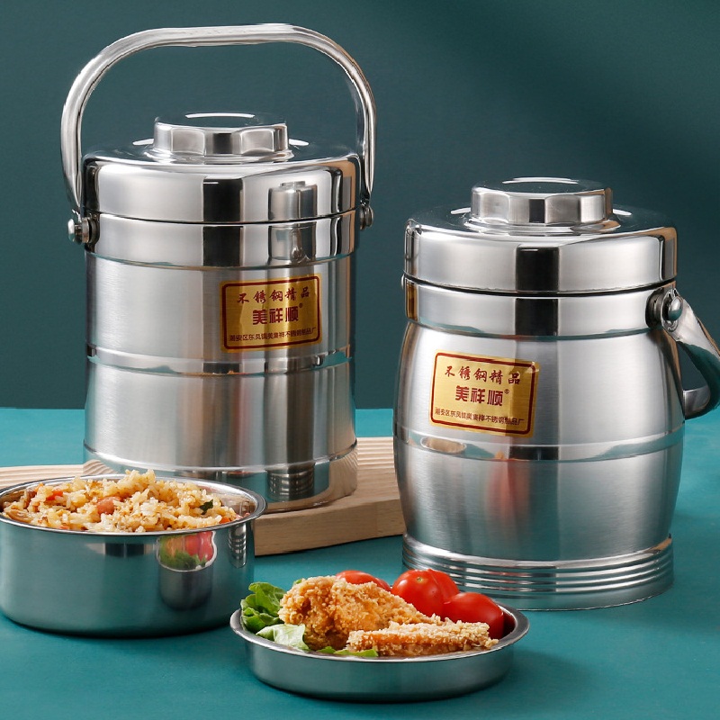 Hộp đựng thực phẩm Inox dày siêu bền, Cà mên đựng cơm Nhập khẩu