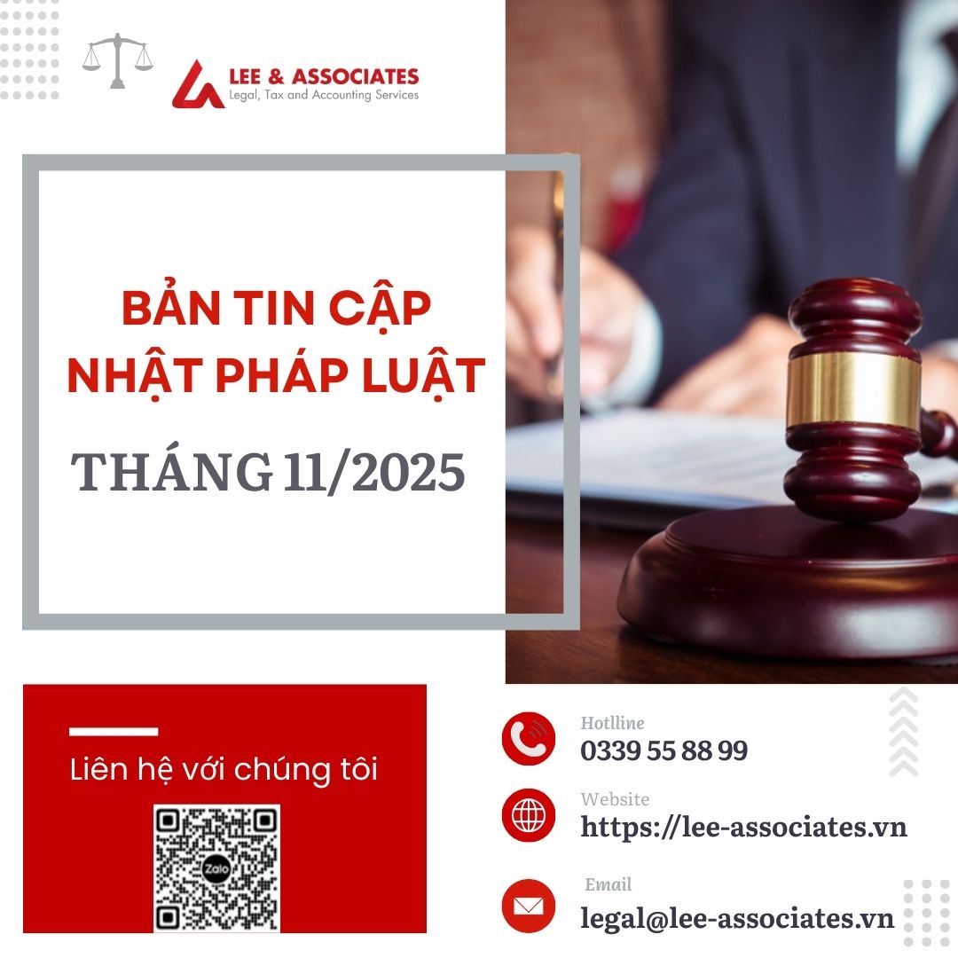 BẢN TIN CẬP NHẬT PHÁP LUẬT THÁNG 11/2025