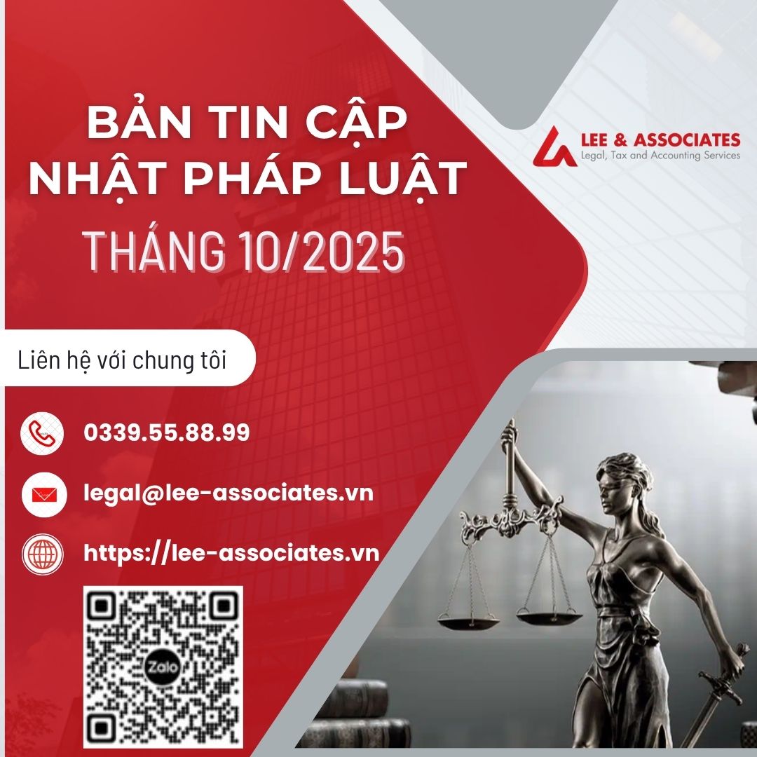 BẢN TIN CẬP NHẬT PHÁP LUẬT THÁNG 10 NĂM 2025