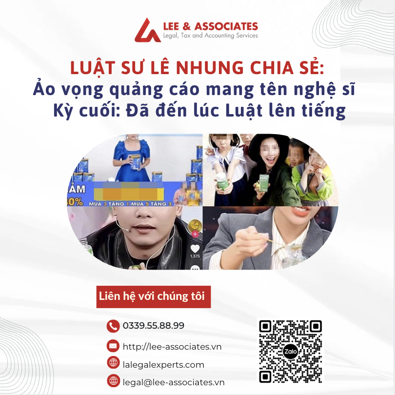 LUẬT SƯ LÊ NHUNG CHIA SẺ QUAN ĐIỂM VỀ CHỦ ĐỀ 