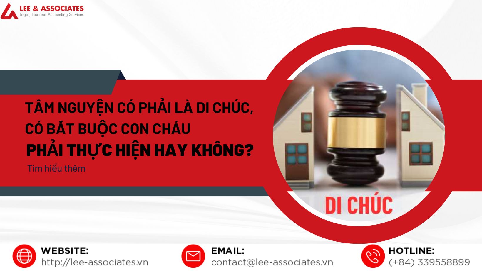 TÂM NGUYỆN CÓ PHẢI LÀ DI CHÚC, CÓ BẮT BUỘC CON CHÁU PHẢI THỰC HIỆN HAY KHÔNG?