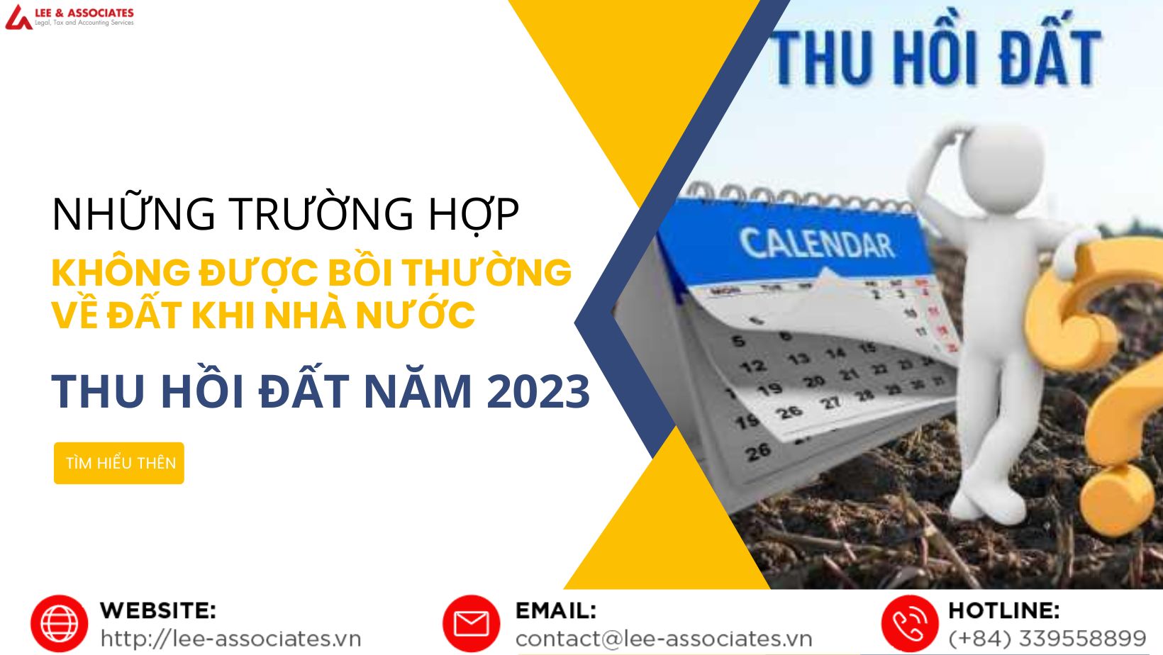 NHỮNG TRƯỜNG HỢP KHÔNG ĐƯỢC BỒI THƯỜNG VỀ ĐẤT KHI NHÀ NƯỚC THU HỒI ĐẤT NĂM 2023