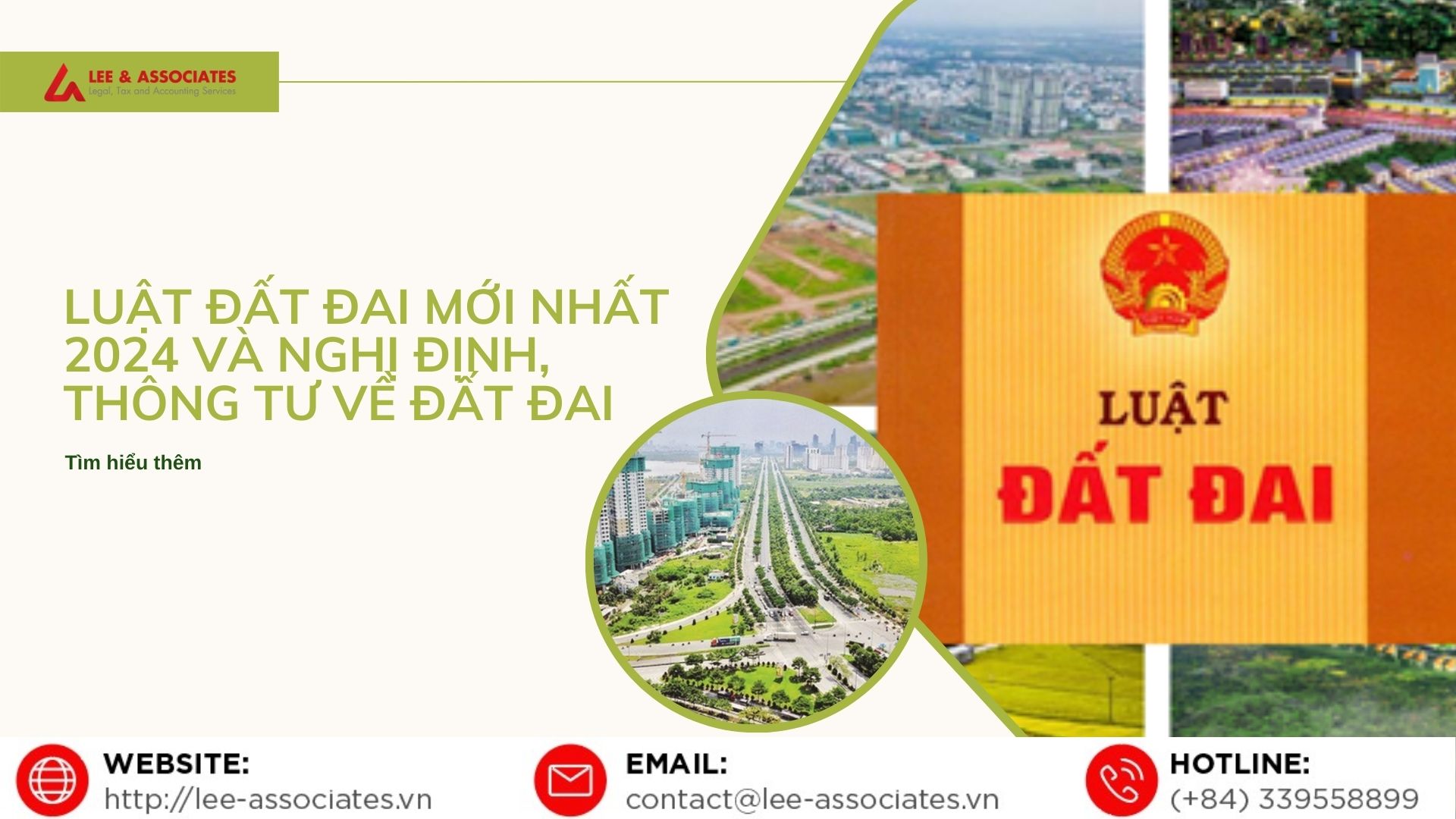 LUẬT ĐẤT ĐAI MỚI NHẤT 2024 VÀ NGHỊ ĐỊNH, THÔNG TƯ VỀ ĐẤT ĐAI