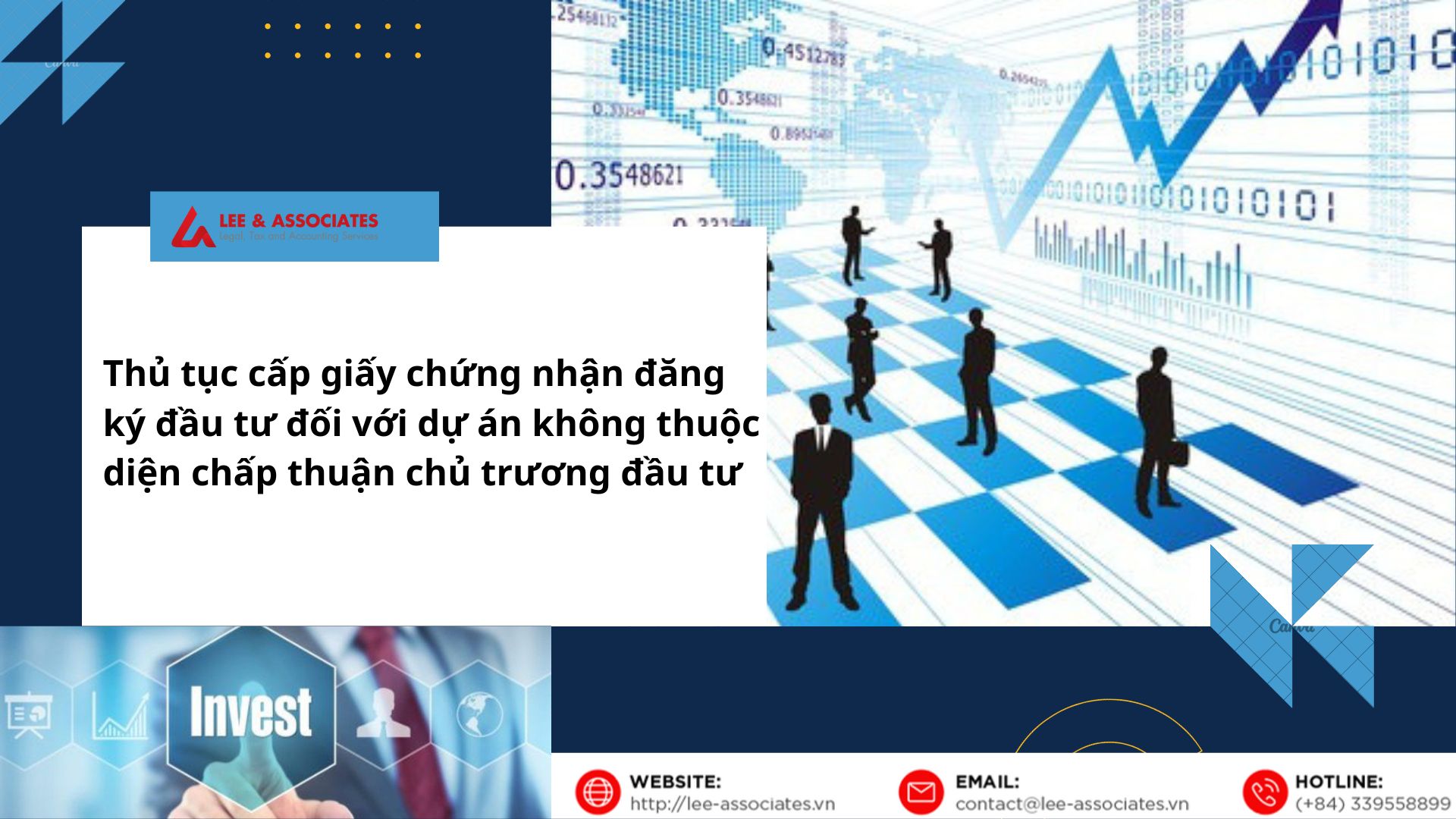 THỦ TỤC CẤP GIẤY CHỨNG NHẬN ĐĂNG KÝ ĐẦU TƯ ĐỐI VỚI DỰ ÁN KHÔNG THUỘC DIỆN CHẤP THUẬN CHỦ TRƯƠNG ĐẦU TƯ