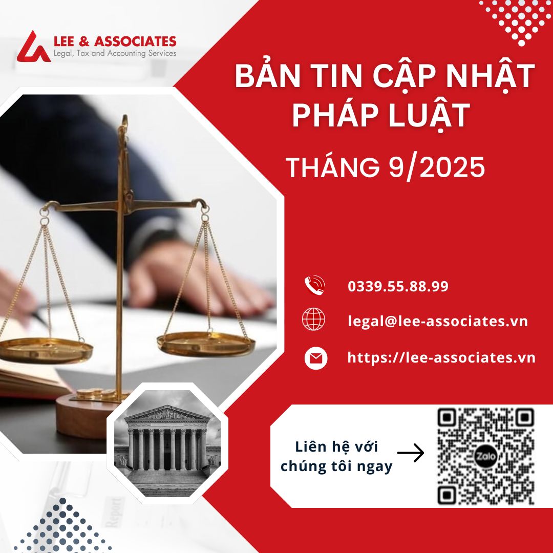 BẢN TIN CẬP NHẬT PHÁP LUẬT THÁNG 9/2025