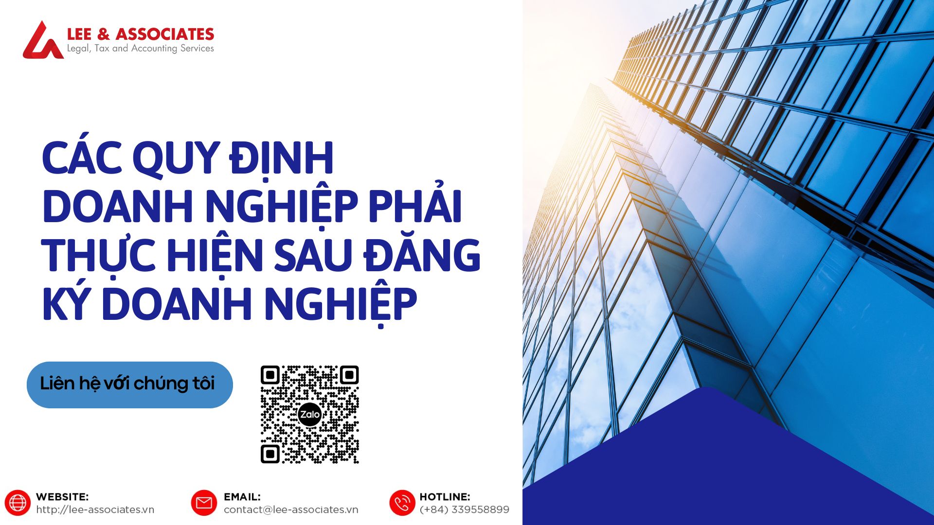 CÁC QUY ĐỊNH DOANH NGHIỆP PHẢI THỰC HIỆN SAU ĐĂNG KÝ DOANH NGHIỆP