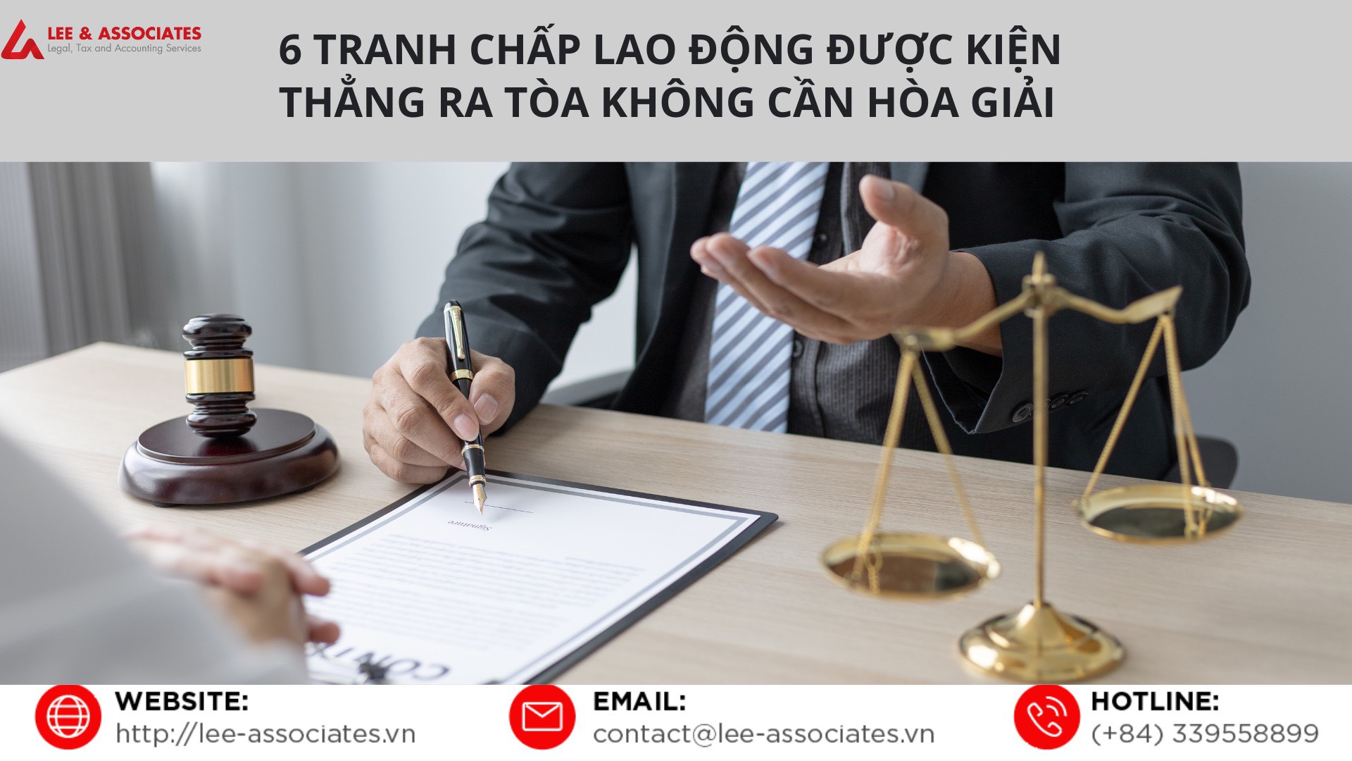 6 tranh chấp lao động được kiện thẳng ra Tòa không cần hòa giải