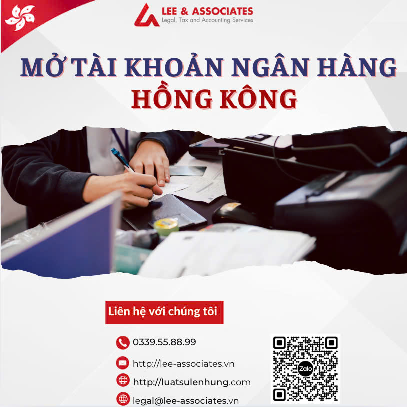 MỞ TÀI KHOẢN NGÂN HÀNG TẠI HỒNG KÔNG
