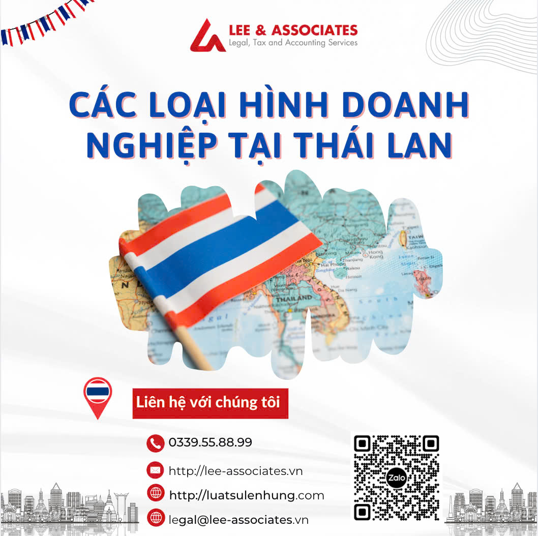 CÁC LOẠI HÌNH DOANH NGHIỆP TẠI THÁI LAN VÀ LỰA CHỌN PHÙ HỢP CHO DOANH NGHIỆP NƯỚC NGOÀI