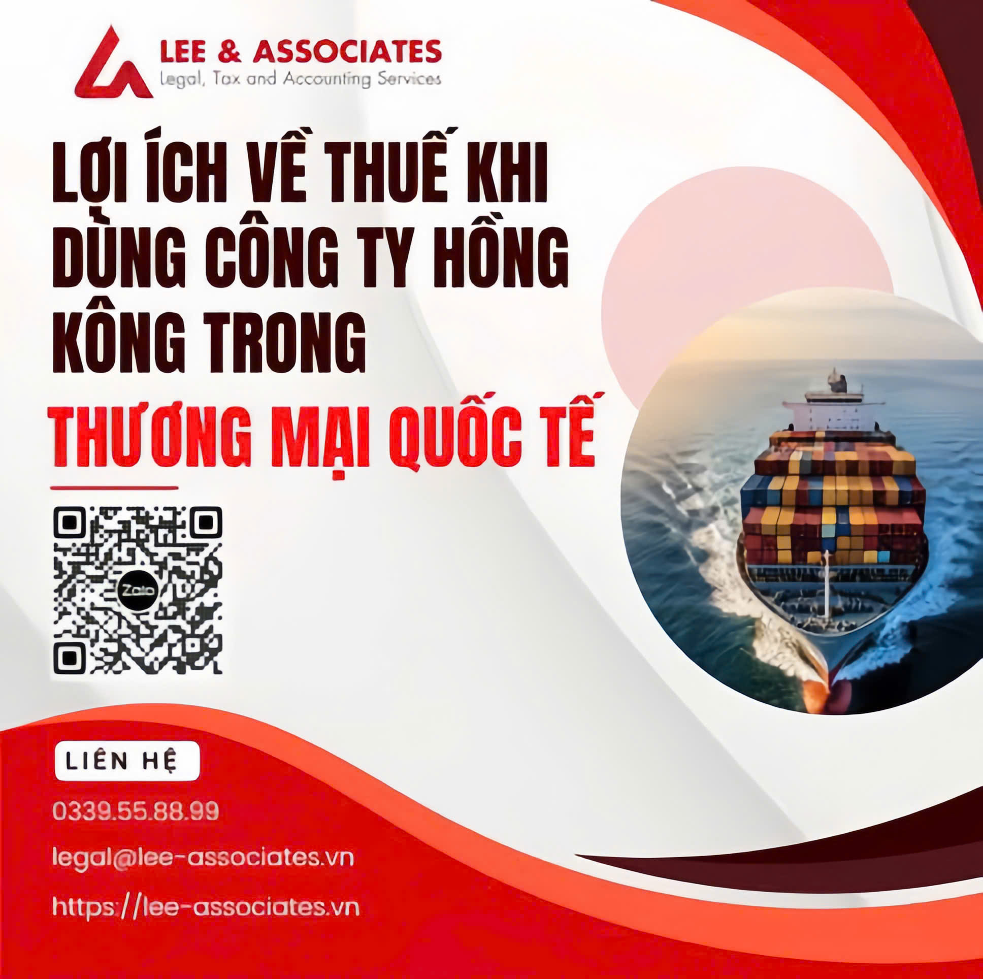 LỢI ÍCH VỀ THUẾ KHI DÙNG CÔNG TY HỒNG KÔNG TRONG THƯƠNG MẠI QUỐC TẾ