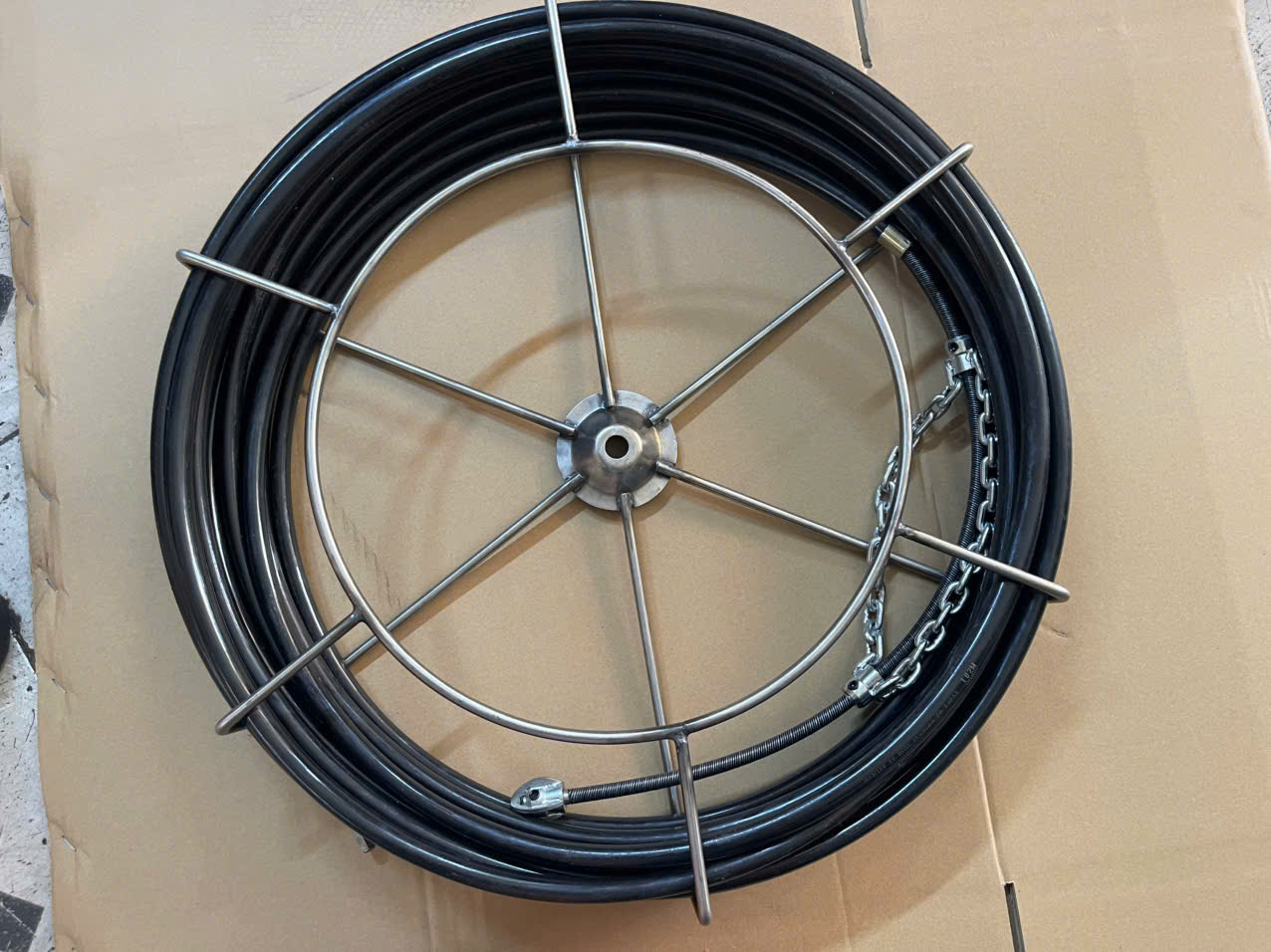 LỒNG ĐƠN CÁP ĐÁNH XÍCH 10MM – DỤNG CỤ THÔNG CỐNG CHUYÊN DỤNG