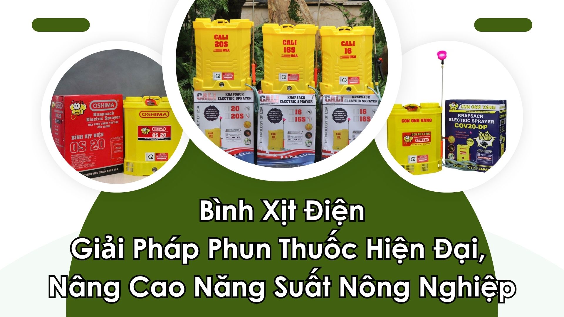 Bình Xịt Điện - Giải Pháp Phun Thuốc Hiện Đại, Nâng Cao Năng Suất Nông Nghiệp