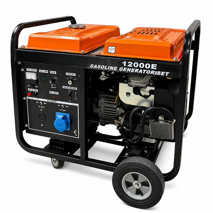 Máy Phát Điện Chạy Xăng Lifan 12000 10Kw Đề Điện
