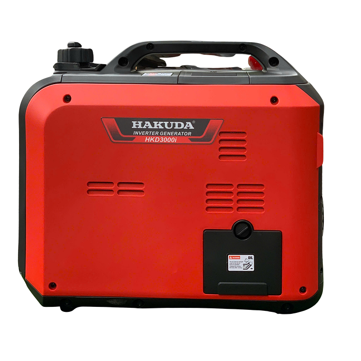Máy Phát Điện Chạy Xăng Inverter 3KW Hakuda HKD3000i Siêu Cách Âm