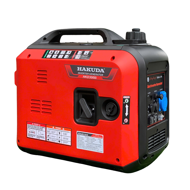 Máy Phát Điện Chạy Xăng Inverter 3KW Hakuda HKD3300i Cách Âm