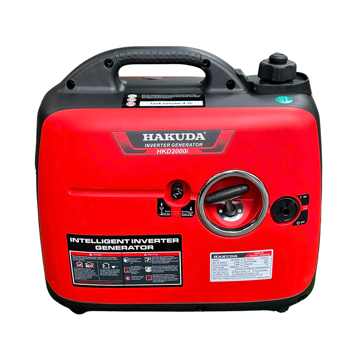 Máy Phát Điện Chạy Xăng 2KW Inverter Hakuda HKD2000i Siêu Cách Âm