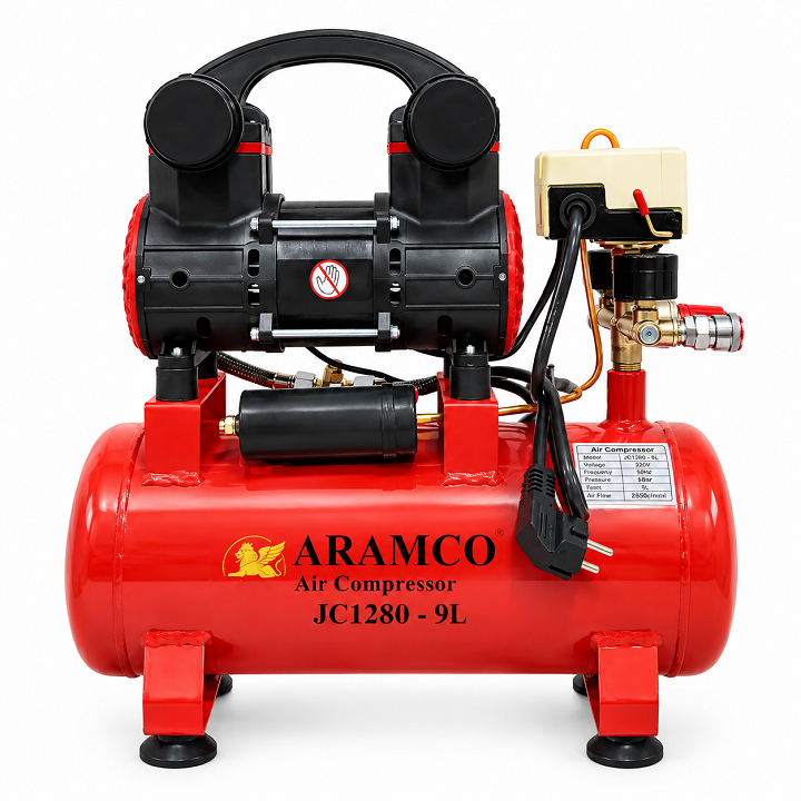 Máy nén khí không dầu 9L Aramco JC1280-9L