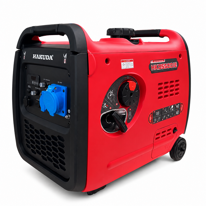 Máy Phát Điện Chạy Xăng Hakuda HKD5500IE 5KVA Đề Điện