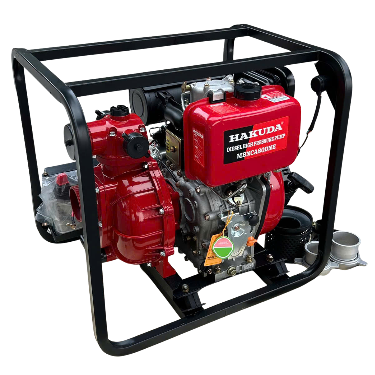 Máy Bơm Nước Chạy Dầu Cao Áp 10HP Hakuda MBNCA80DNE