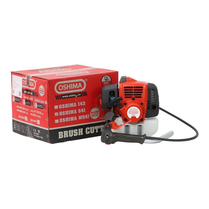Máy Cắt Cỏ OSHIMA 541 1.6KW Cam Xám 2 Thì