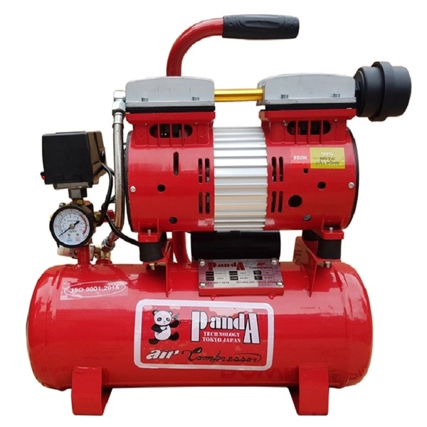 Máy Nén Khí Không Dầu 850W Panda PD850/14 12L